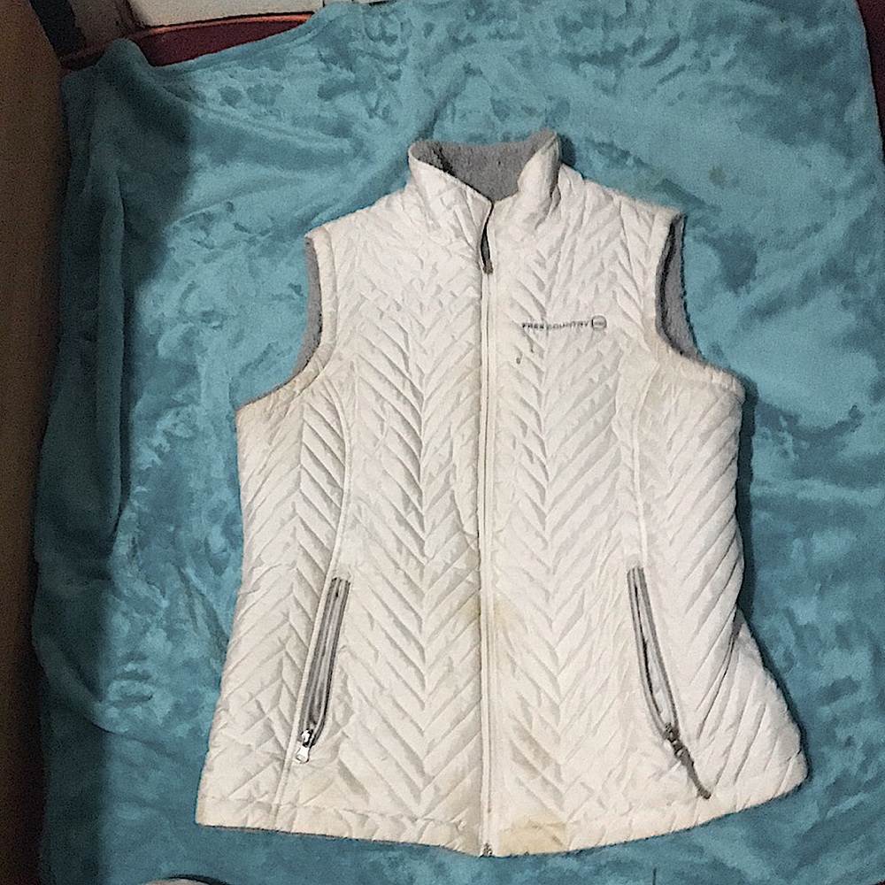 No sleeve puffy jacket
